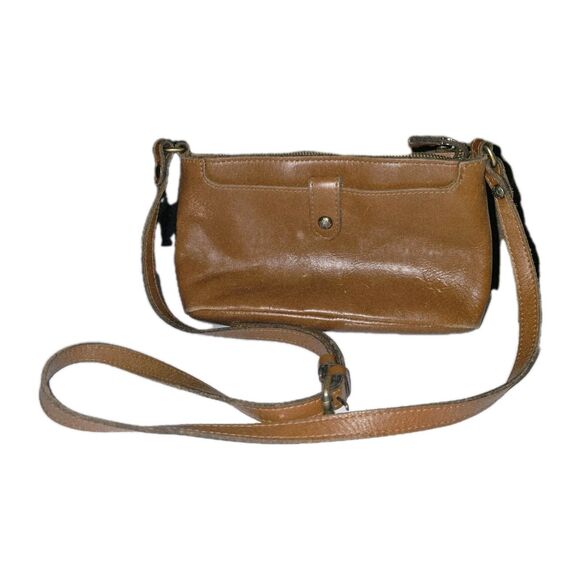 Patricia Nash Handbags - PATRICIA NASH AIMEE Distressed Heritage Leather Crossbody Boho Shoulder Handbag
